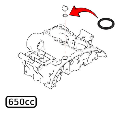 Anel De Vedação O-ring Tampa De Óleo Original Royal Enfield