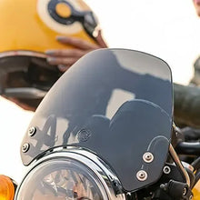 Bolha Para-brisa Preto Original Royal Enfield Meteor 350