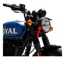 Aro Do Farol Preto Fosco Original Royal Enfield Hunter 350
