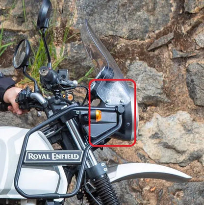 Carcaça Do Farol Com Chicote Original Royal Enfield Himalayan