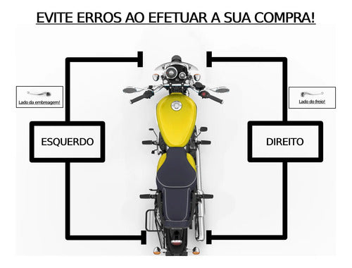 Retrovisor Esquerdo Cromado Original Royal Enfield Meteor 350