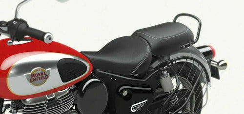 Assento Rebaixado Do Piloto Preto Original Royal Enfield Classic 350