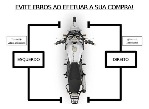 Manete De Freio Direito Preto Original Himalayan Guerrilla 450