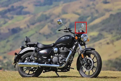 Retrovisor Esquerdo Cromado Original Royal Enfield Meteor 350