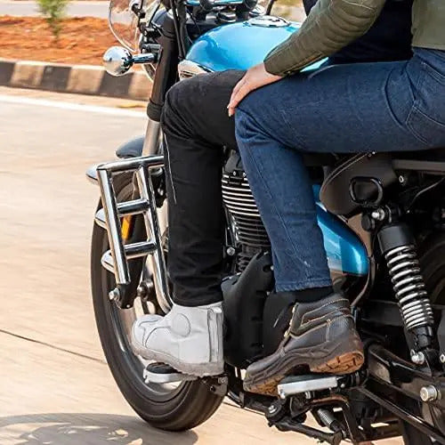Protetor De Motor Air Fly Prata Original Royal Enfield Meteor Classic 350
