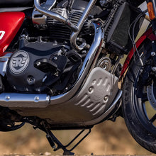 Protetor De Cárter De Alumínio Prata Original Royal Enfield 650