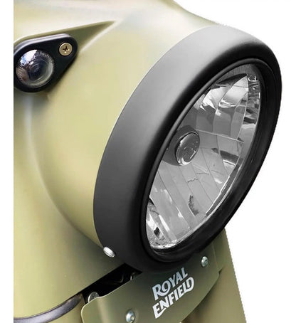 Aro Do Farol Preto Fosco Original Royal Enfield Classic 350