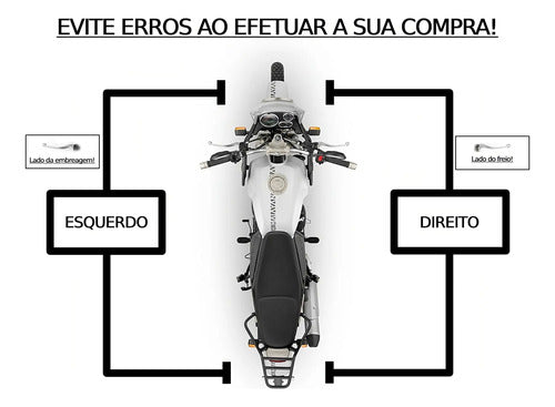 Manete De Freio Dianteiro Polido Original Royal Enfield Brembo