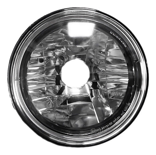 Bloco Óptico Do Farol Com Lente Original Royal Enfield Meteor 350