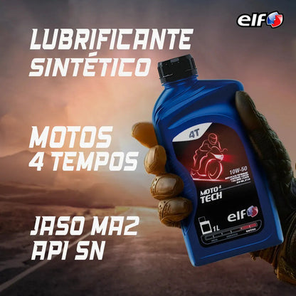 Óleo Motor Elf 10w-50 Sintético 1l Original Royal Enfield