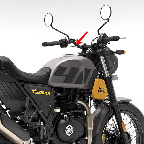 Guidão Preto Original Royal Enfield Himalayan Scram 411
