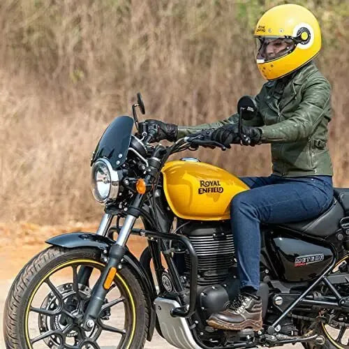 Bolha Para-brisa Preto Original Royal Enfield Meteor 350