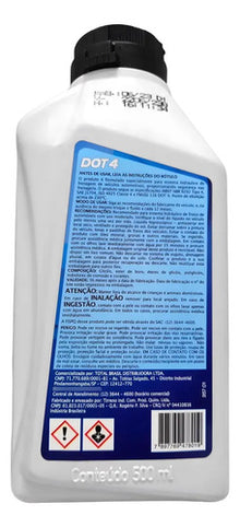 Fluido De Freio Elf Dot 4 500ml Original Royal Enfield